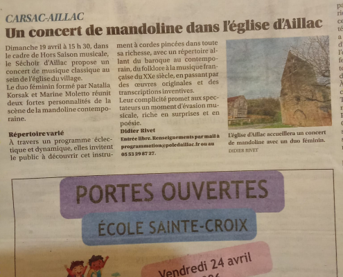 2026-04-18 Sud Ouest - Carsac-Aillac